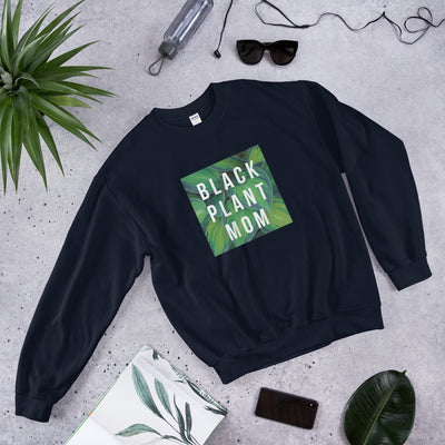 Black Plant Mom Sweatshirt