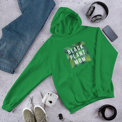 Black Plant Mom Hoodie