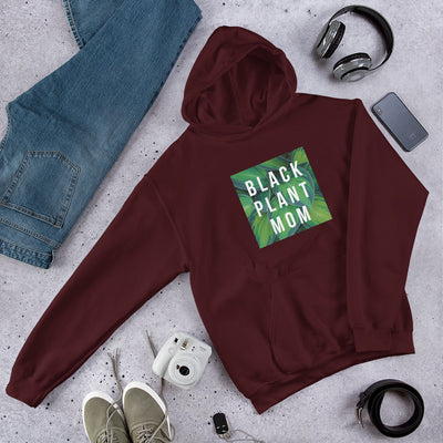 Black Plant Mom Hoodie