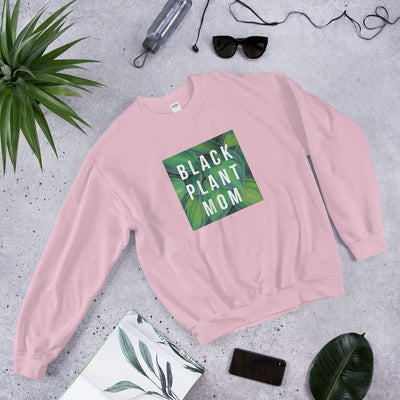 Black Plant Mom Sweatshirt