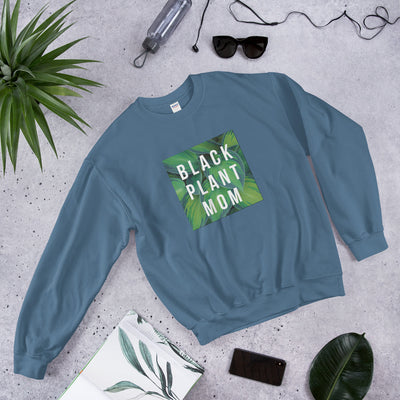 Black Plant Mom Sweatshirt