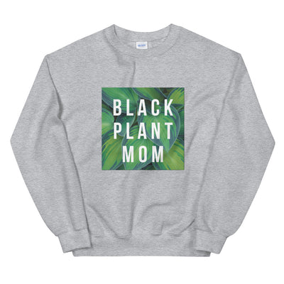 Black Plant Mom Sweatshirt