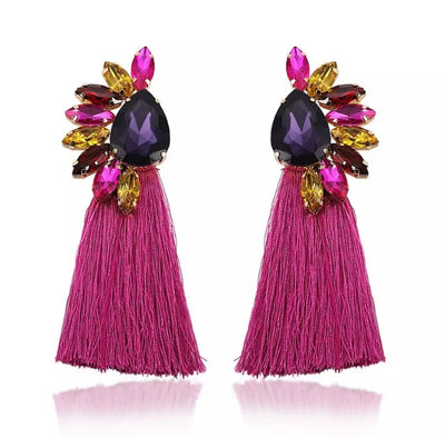 Palace tassel earring